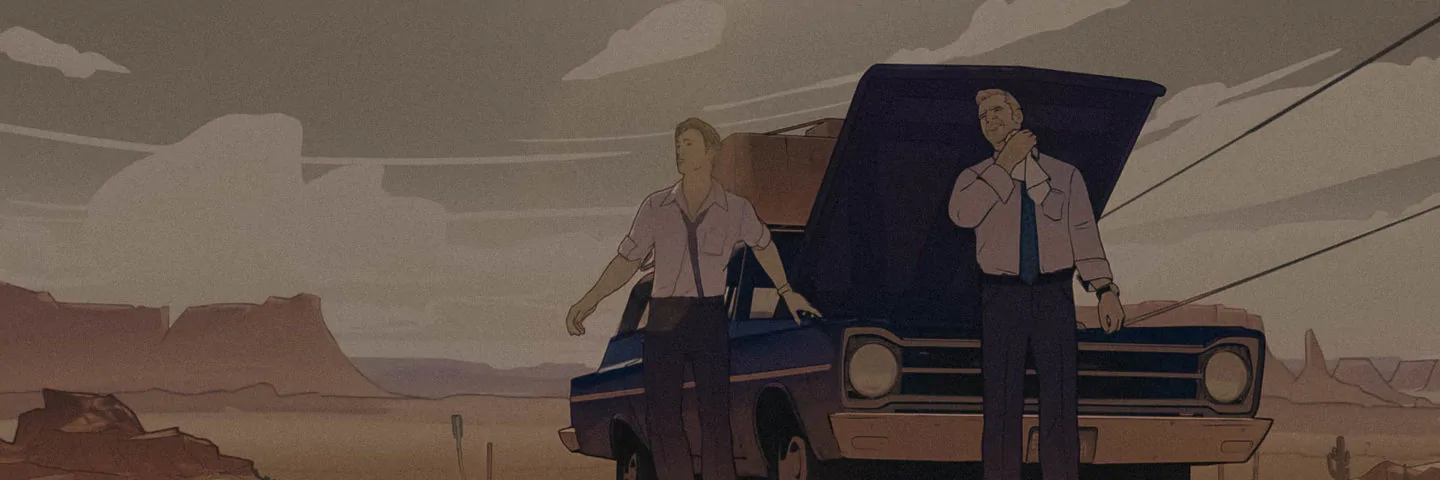 Кадр из 13 серии 1 сезона